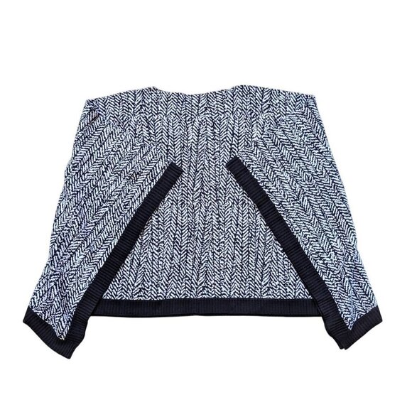 Lululemon Divinity Sweater/ Poncho Knit Black/White- Women's one size - Picture 2 of 6